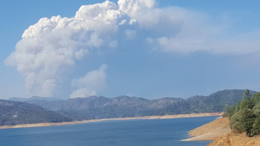 Hellish Summer Fires for Lake Shasta